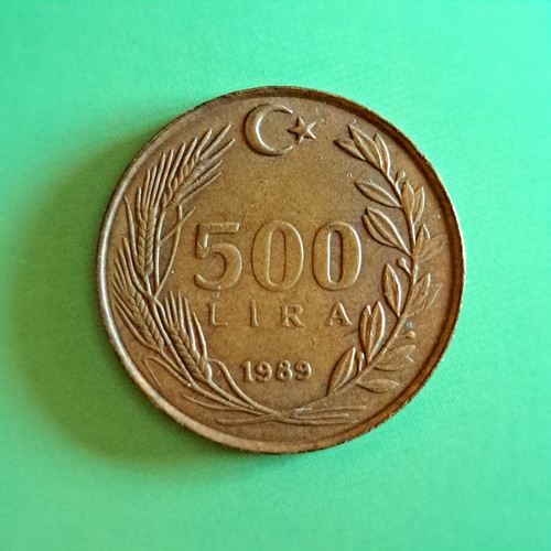500 lira münze aus der - lira,