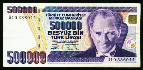 Türkei 500 000 - lira, 1970
