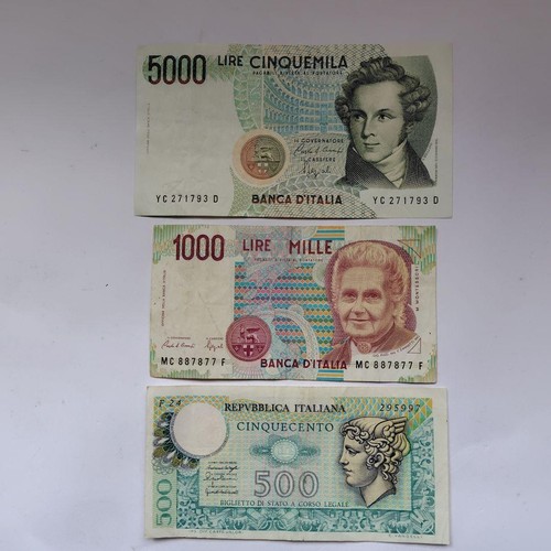 Italien alte 5000 - 1000, 500