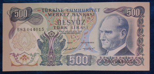 Türkei 500 lira - , 1974