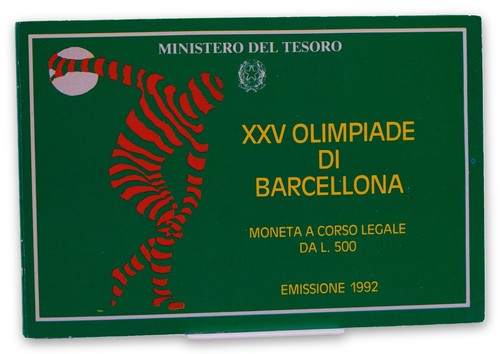 Italien 500 lira 1992 - italien, 25
