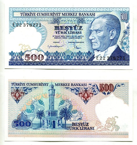 500 lira türkei - türkei, /