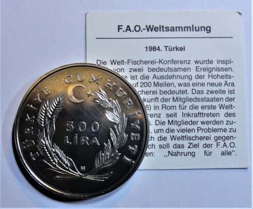Türkei 500 lira - 500, 1984