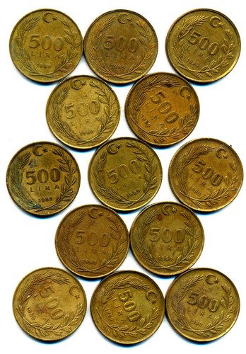 500er türkische lira - türkische,