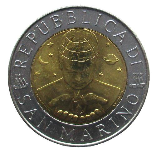 San marino 500 lira - san,