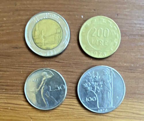Italienische lira münzlot - italienische,