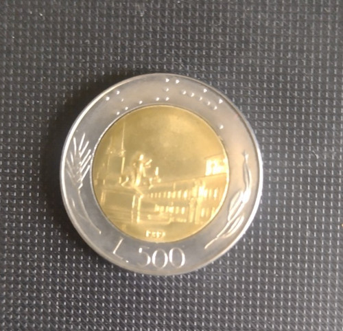 Republica italiana 500 lira - republica,