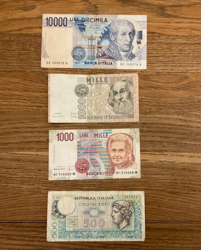 Set 500 1000 - 1000,, lire