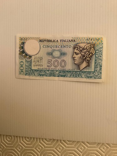 Italien 1974 500 lira - -,