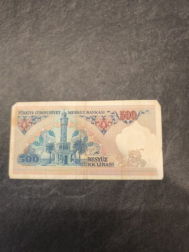 500 und 1000 türkische - , lira