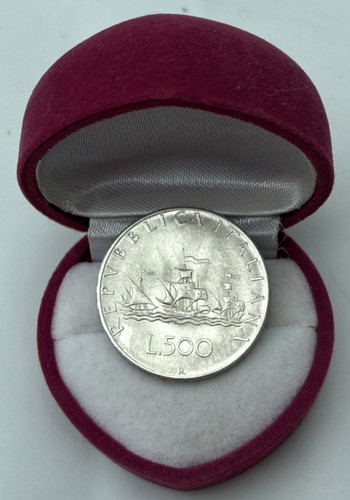 Münze 500 lira - 500, 0,835