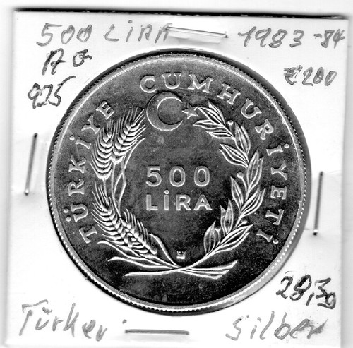 Türkei turkey 500 lira - 500,