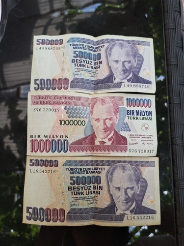 Geldscheine türkei x 1 - geldscheine,