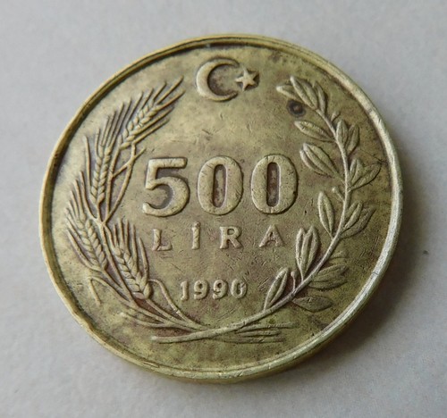 500 lira türkei 1990 - lira,