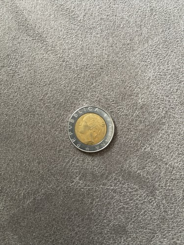 Italienische 500 lira münze - lira,