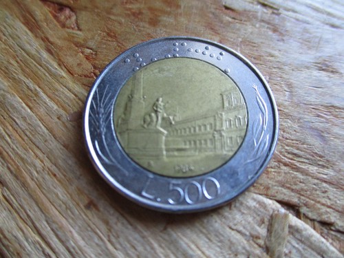 500 lira lire - 500,